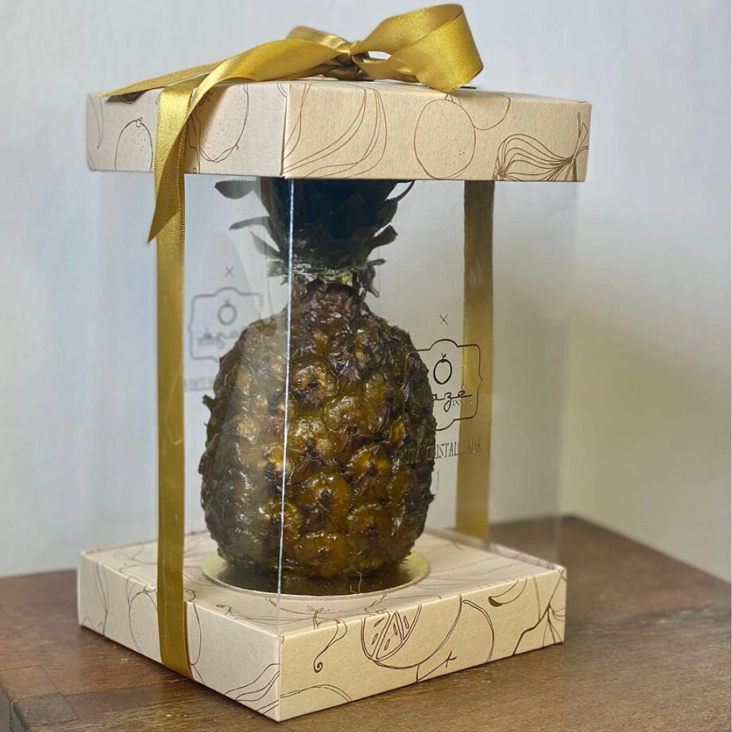 Abacaxi Cristalizado Inteiro com Casca