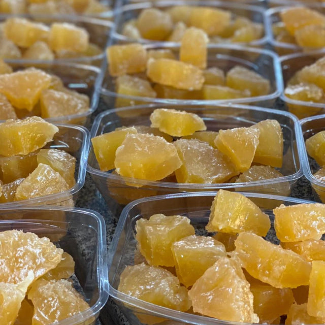 Abacaxi cristalizado 300g ou 450g