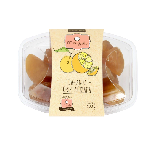 Laranja da terra cristalizada 300g ou 450g